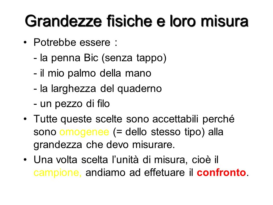 Grandezze Fisiche E Loro Misura Ppt Video Online Scaricare